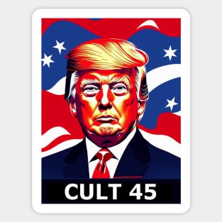 Cult 45 Sticker